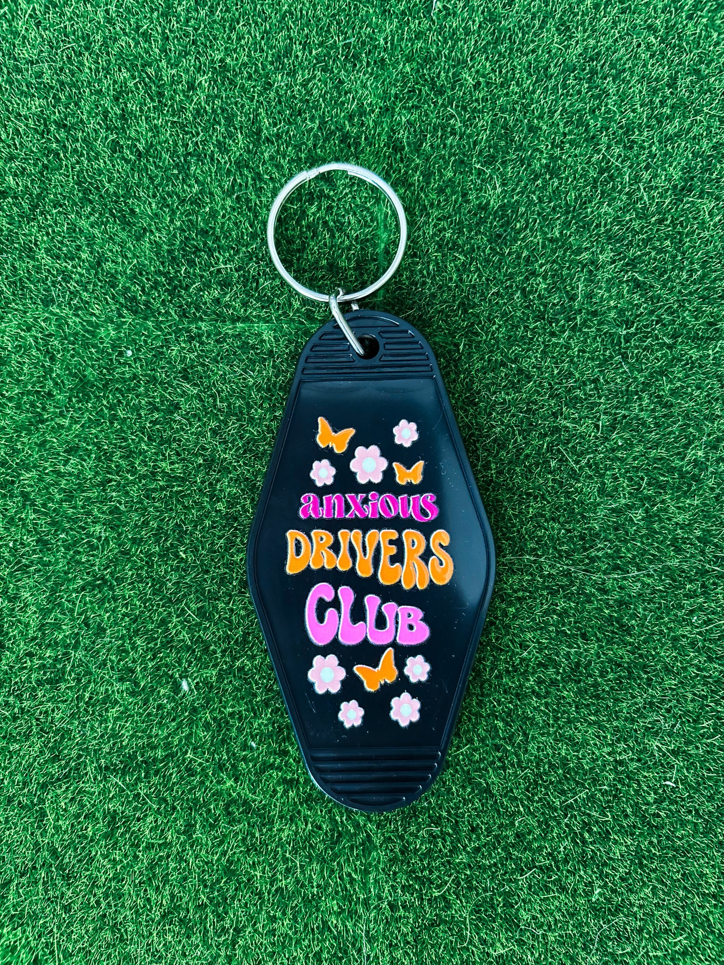 Anxious Driver Keychain