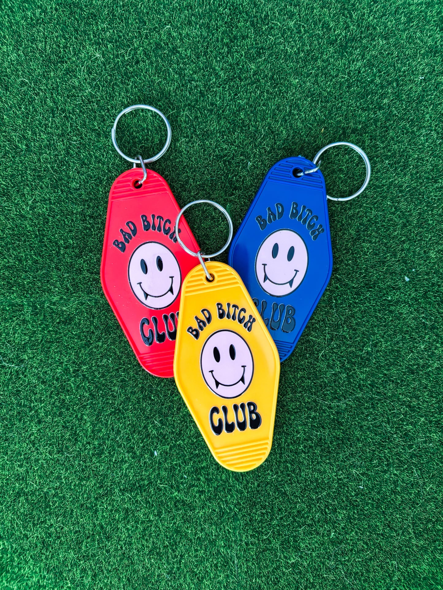 Bad B Club Keychain