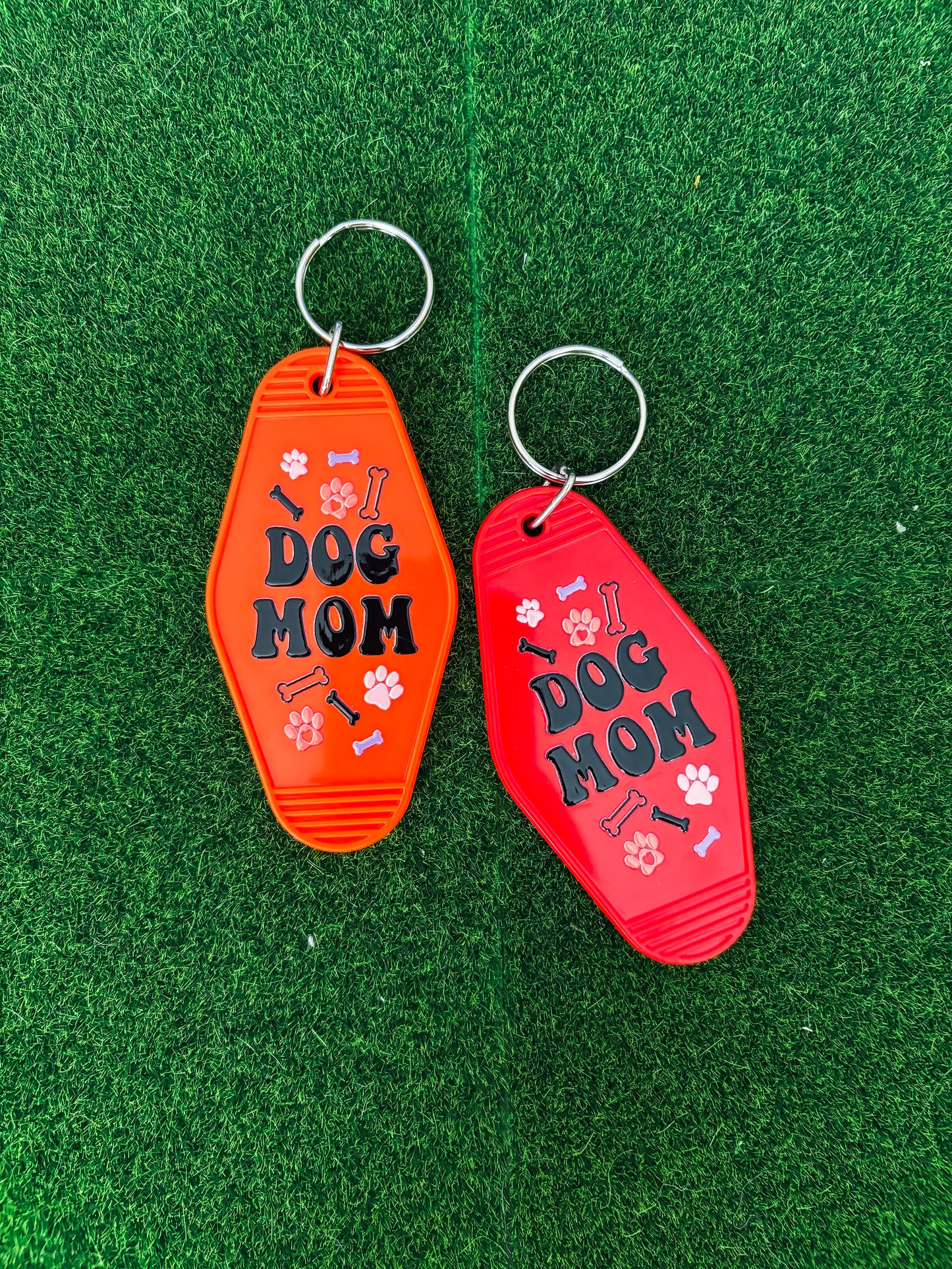 Dog Mom Keychain