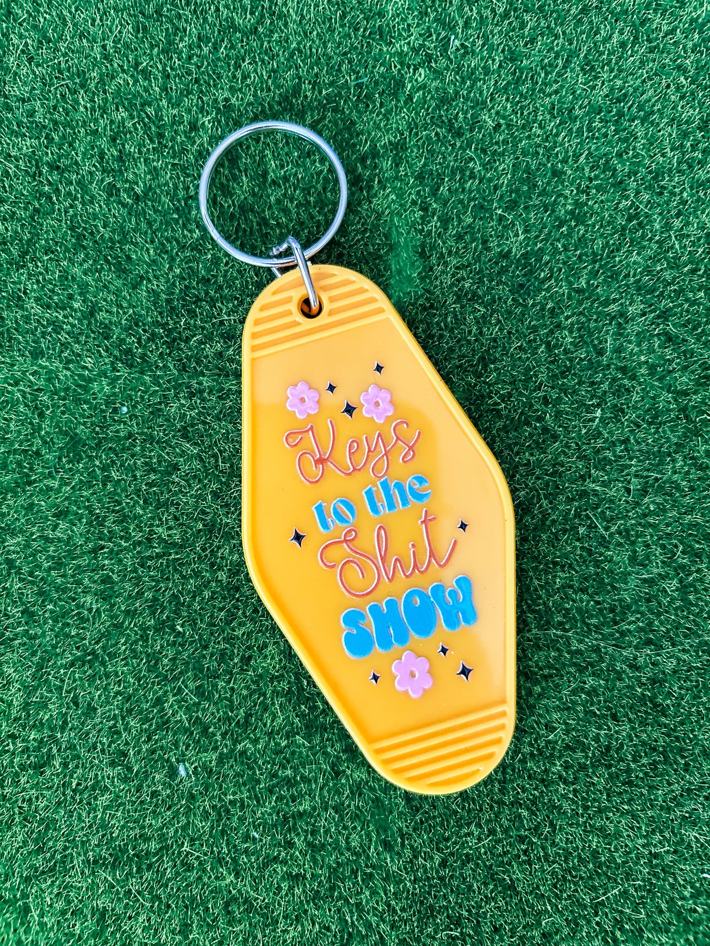 Keys to the Show Keychain