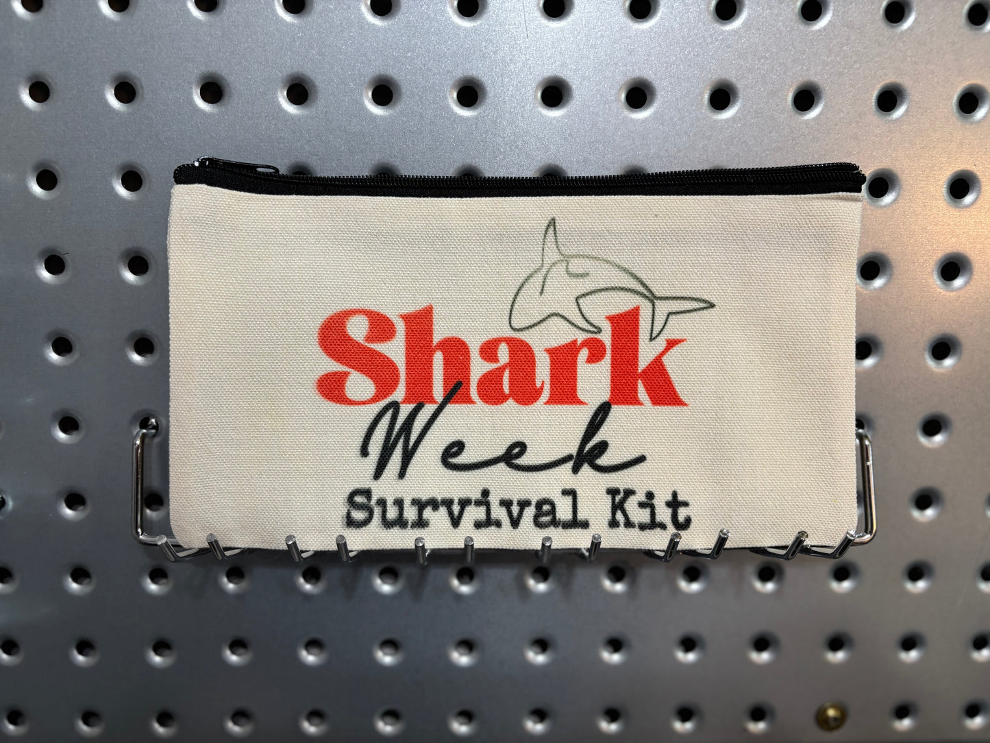 Shark Week Zipper Pouch