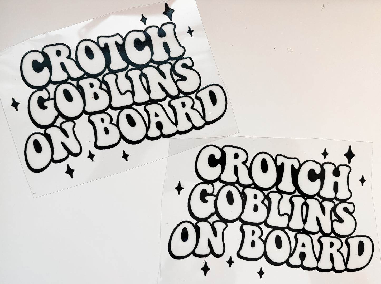Crotch Goblins On Board