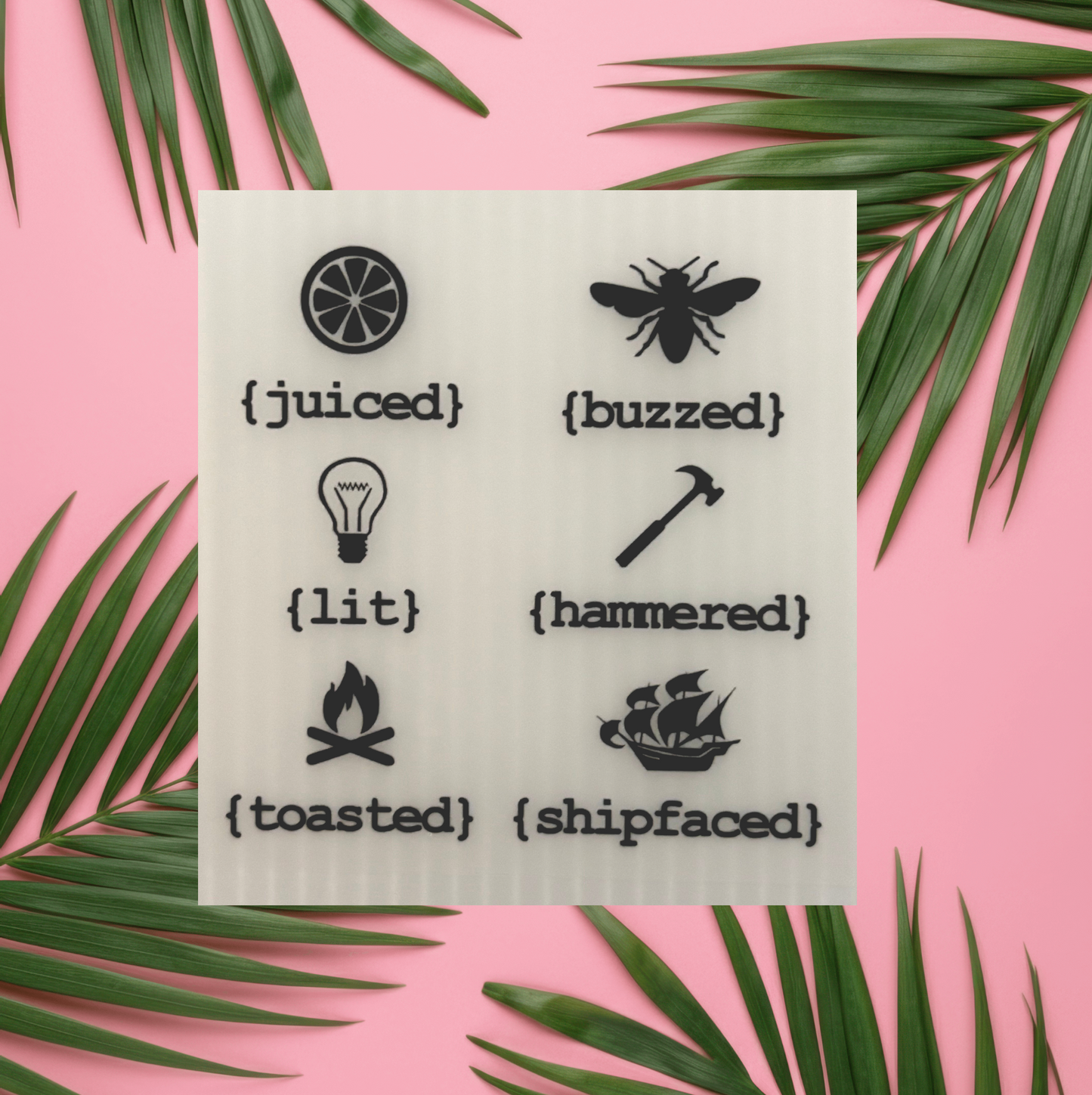 Synonyms For Drunk (Koozie/Pocket)