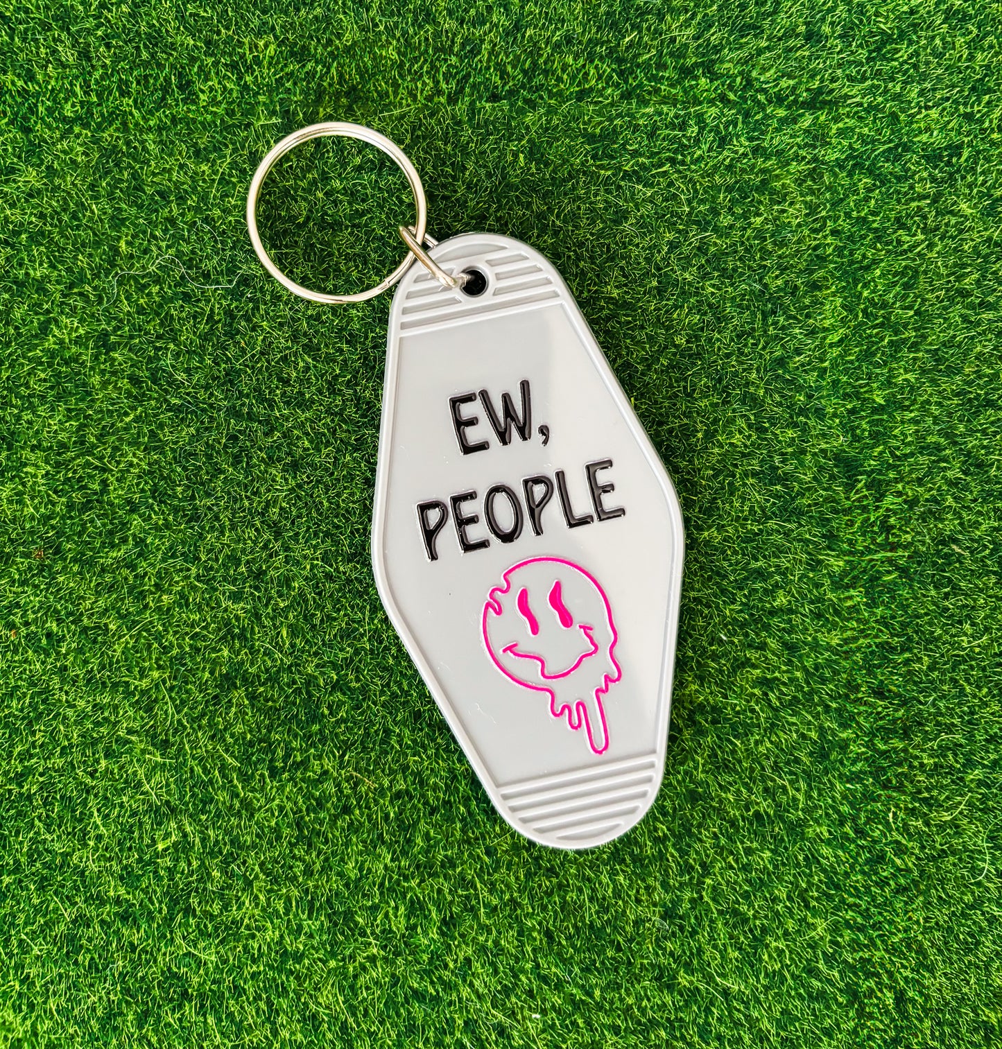 Ew, People Keychain