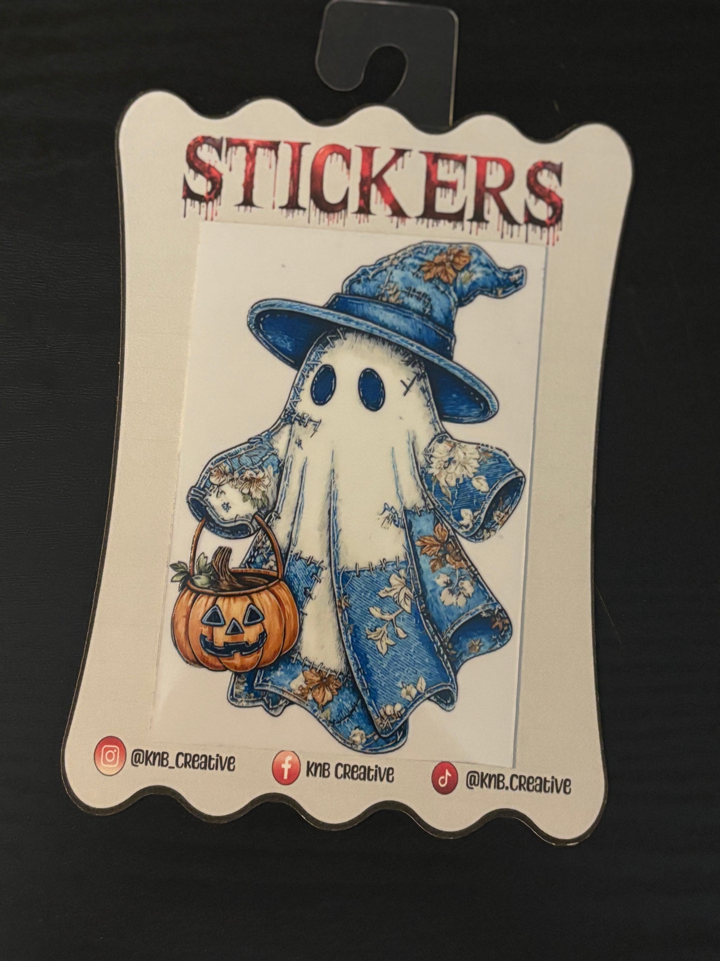 XL Blue Quilted Ghost 1