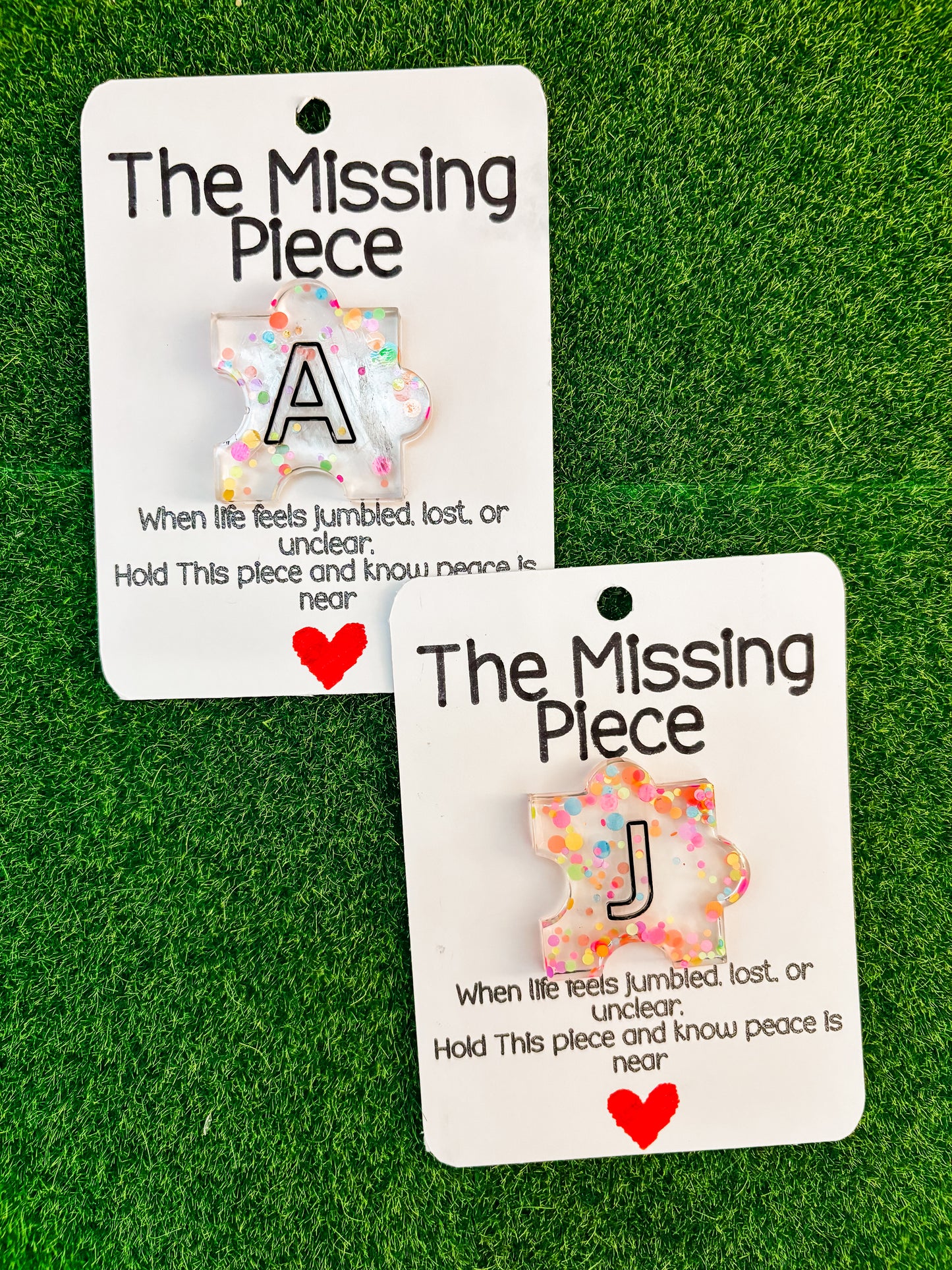 The Missing Piece - Dot Letters
