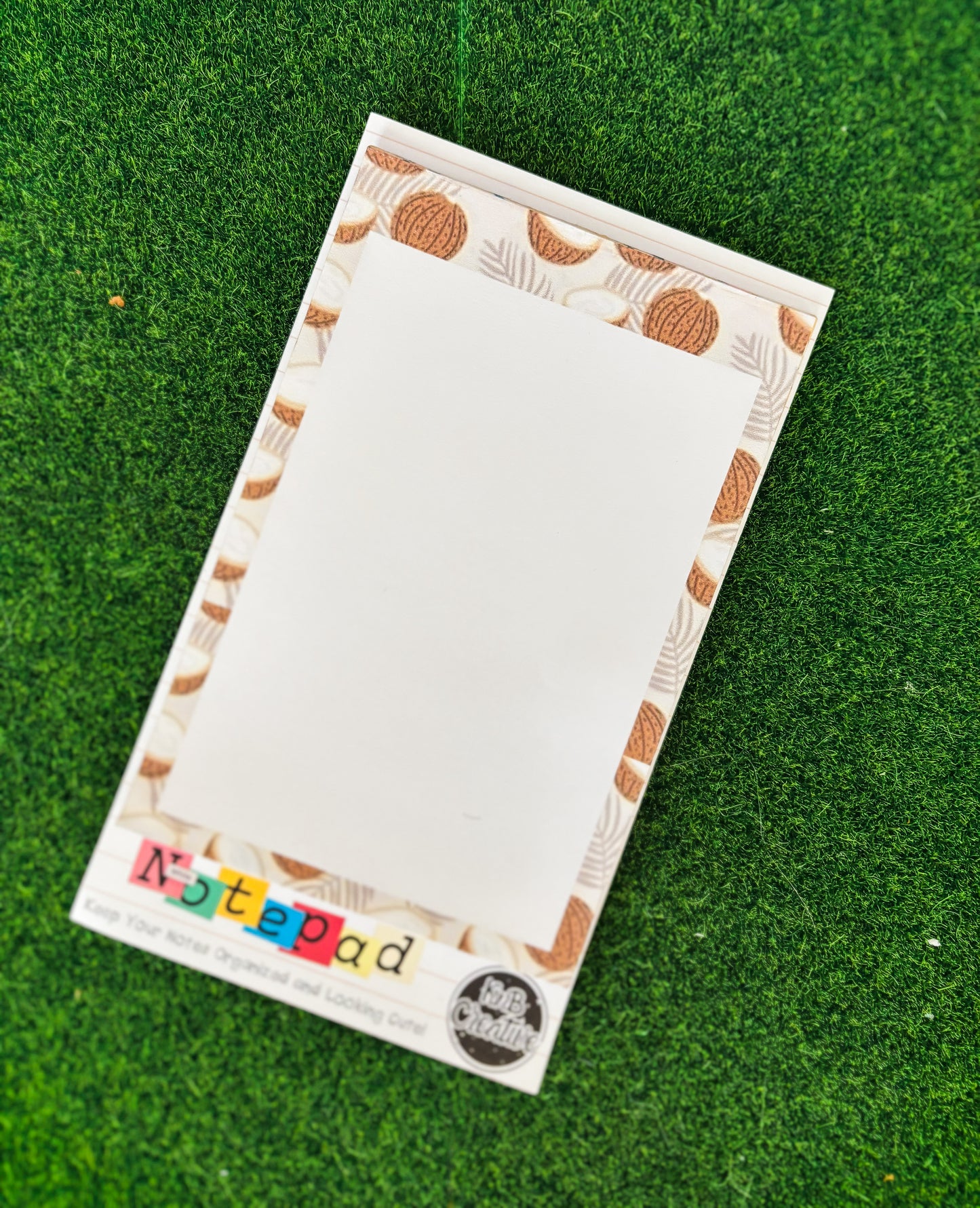 Neutral Fruit Notepad