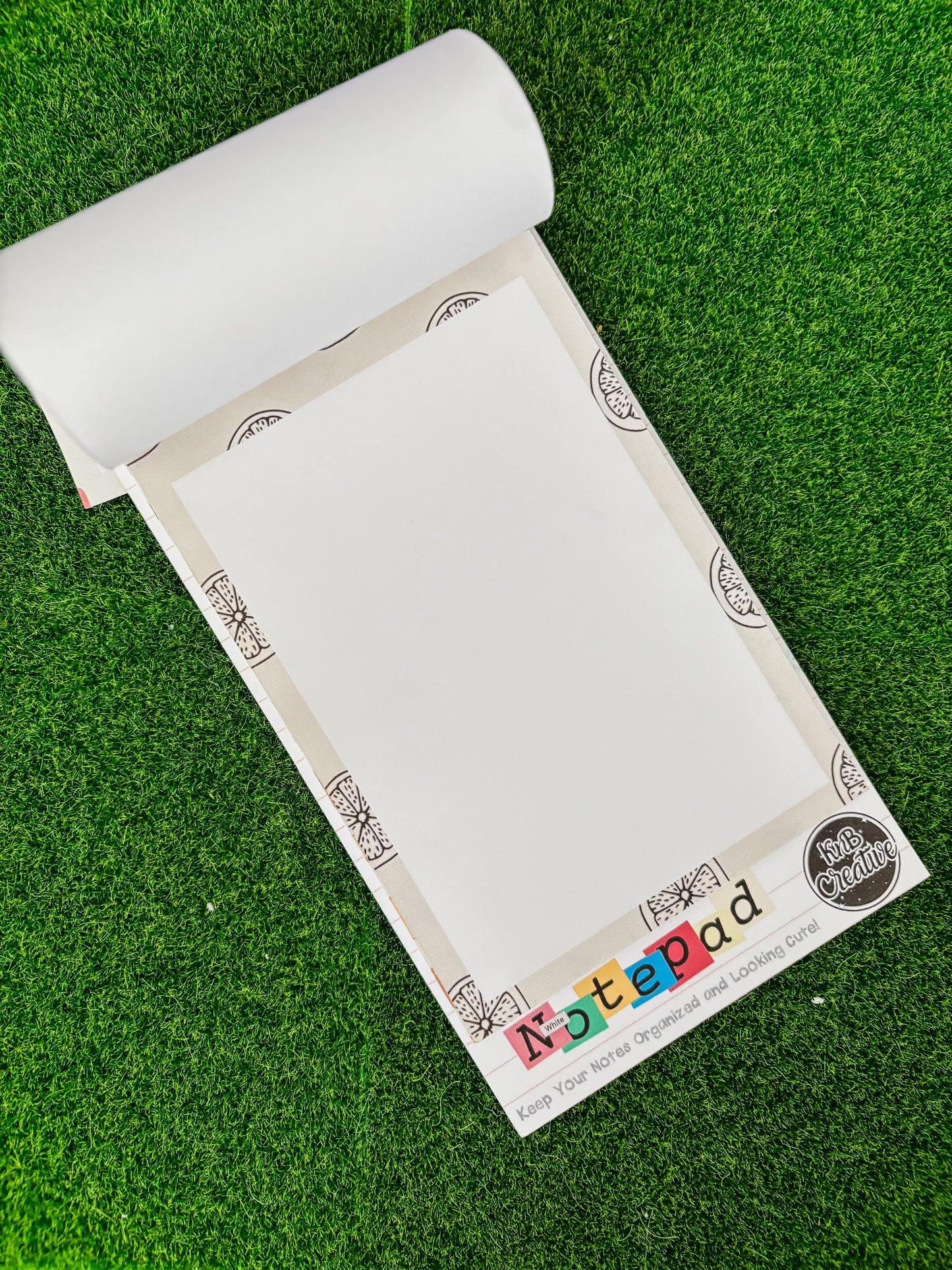 Neutral Fruit Notepad