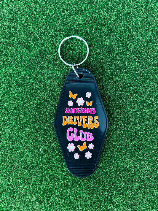 Anxious Driver Keychain