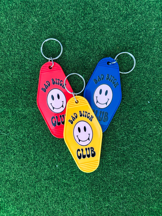 Bad B Club Keychain