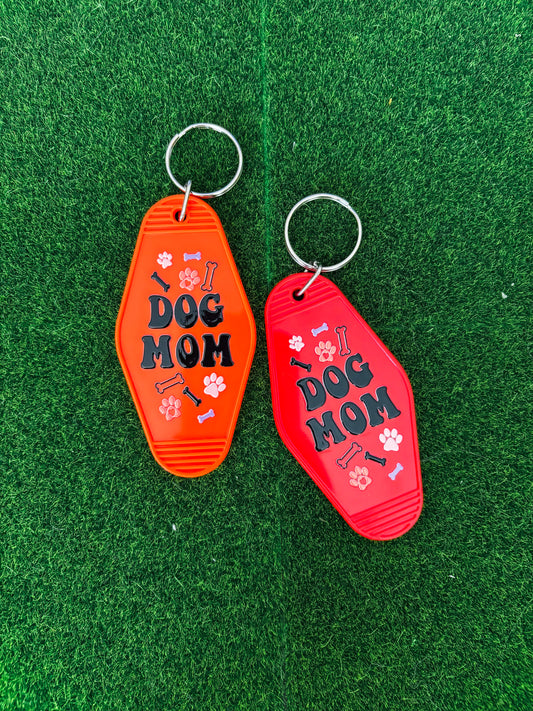 Dog Mom Keychain