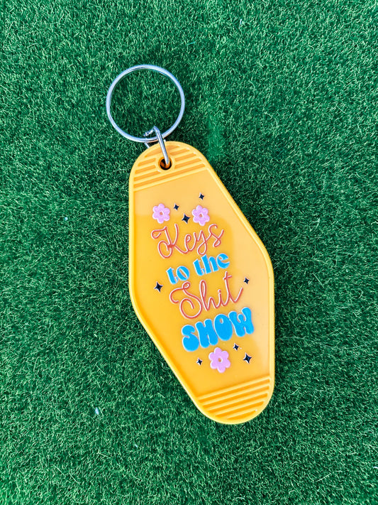Keys to the Show Keychain