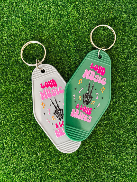 Loud Music Keychain