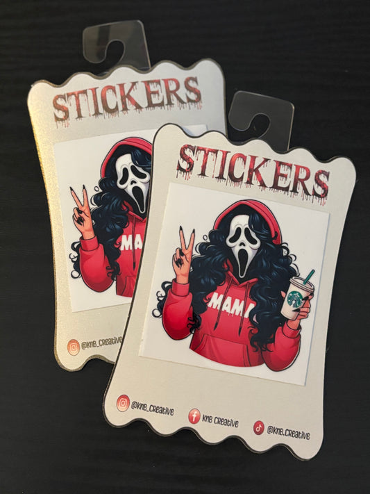 Ghostface Mama w Coffee