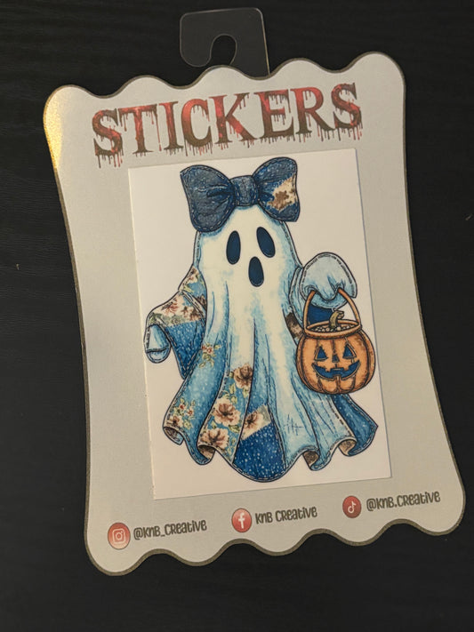 XL Blue Quilted Ghost 2