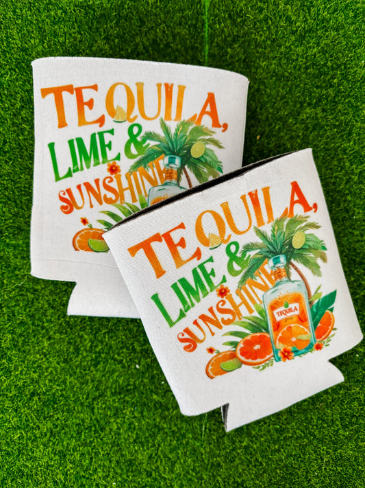 Tequila & Lime Koozie