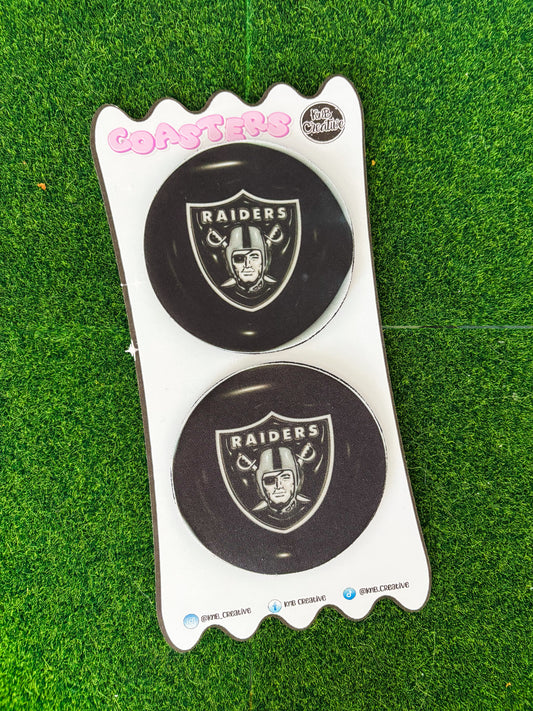 Football Small Circle Coasters