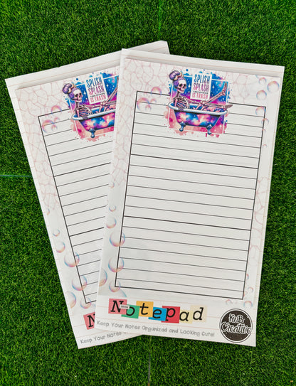 Splish Splash Notepads