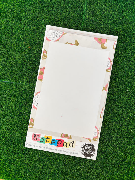 Neutral Fruit Notepad
