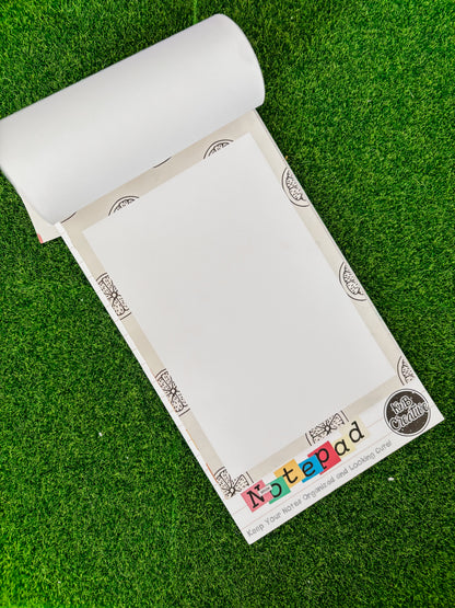 Neutral Fruit Notepad