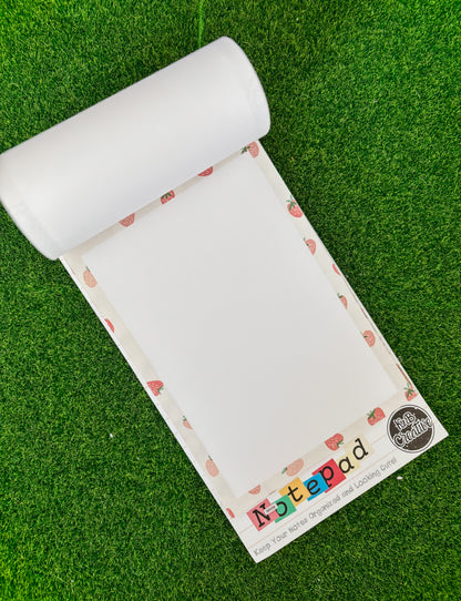 Neutral Fruit Notepad