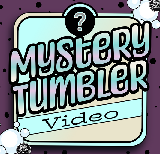 Mystery Snow Globe Tumbler Video