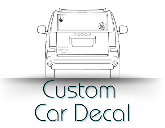 Custom Car Decal