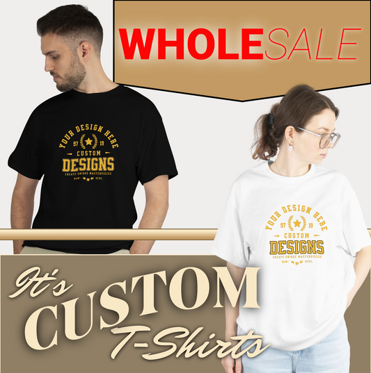 Custom T-shirts - Adult Wholesale