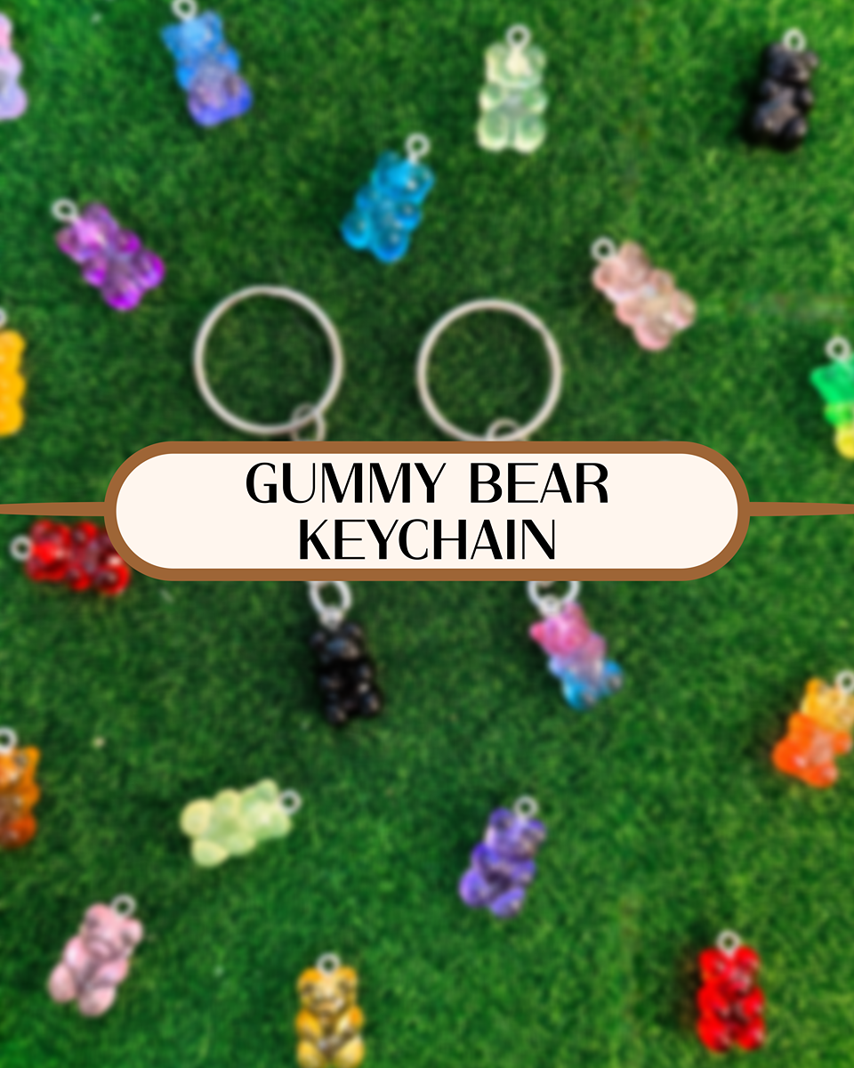 Gummy Bear Keychains